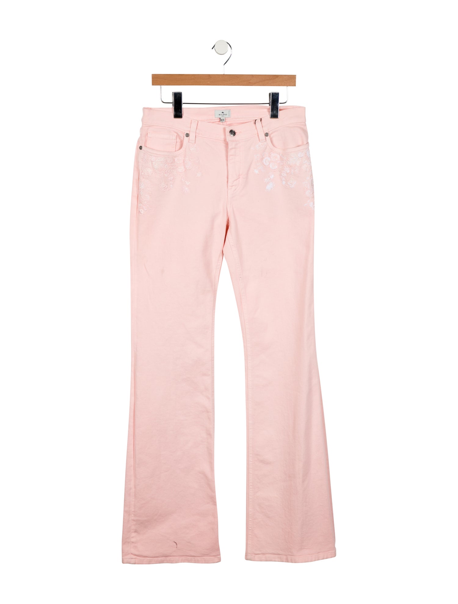 Etro Mid-Rise Wide Leg Jeans
