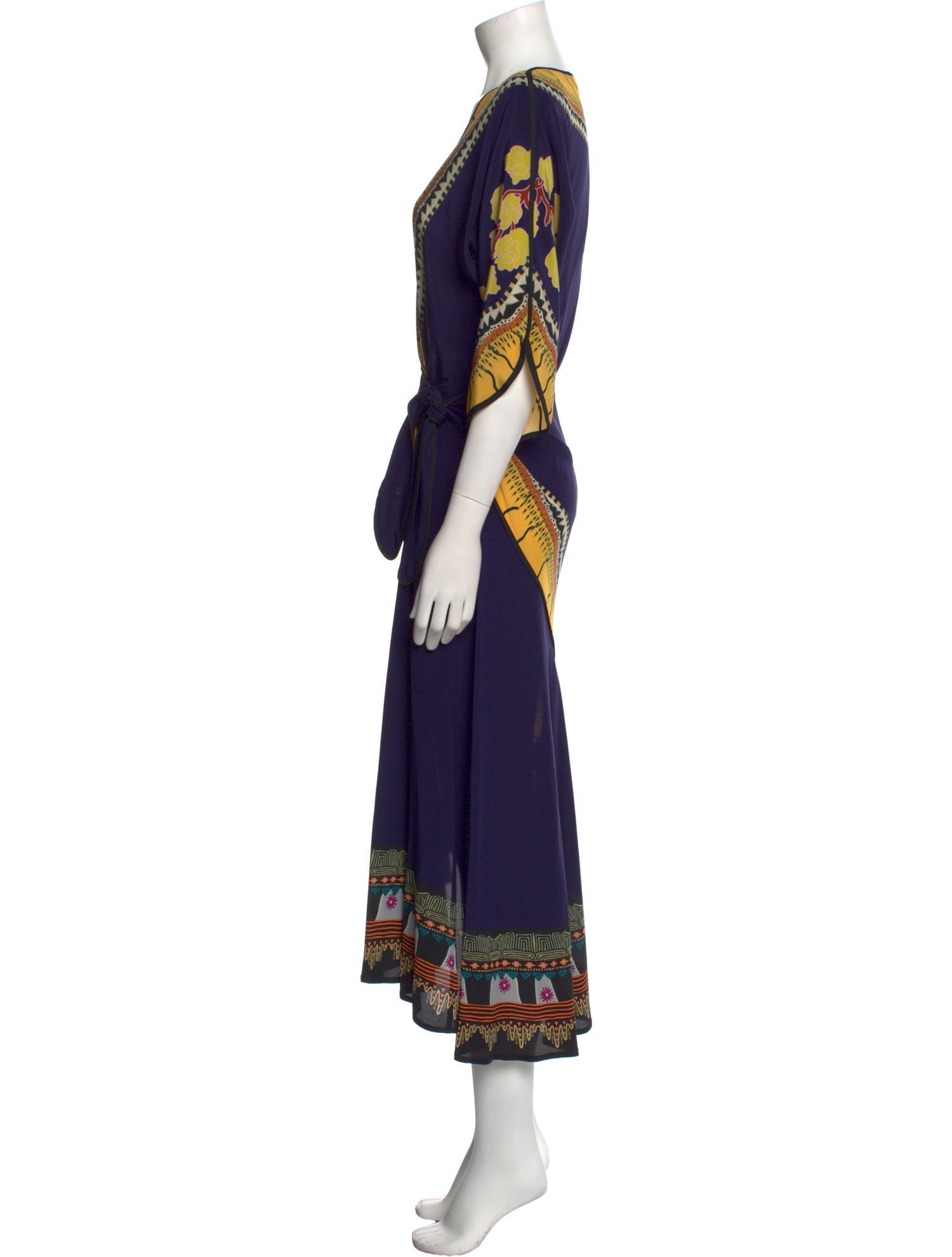 Etro Silk Long Dress w/ Tags