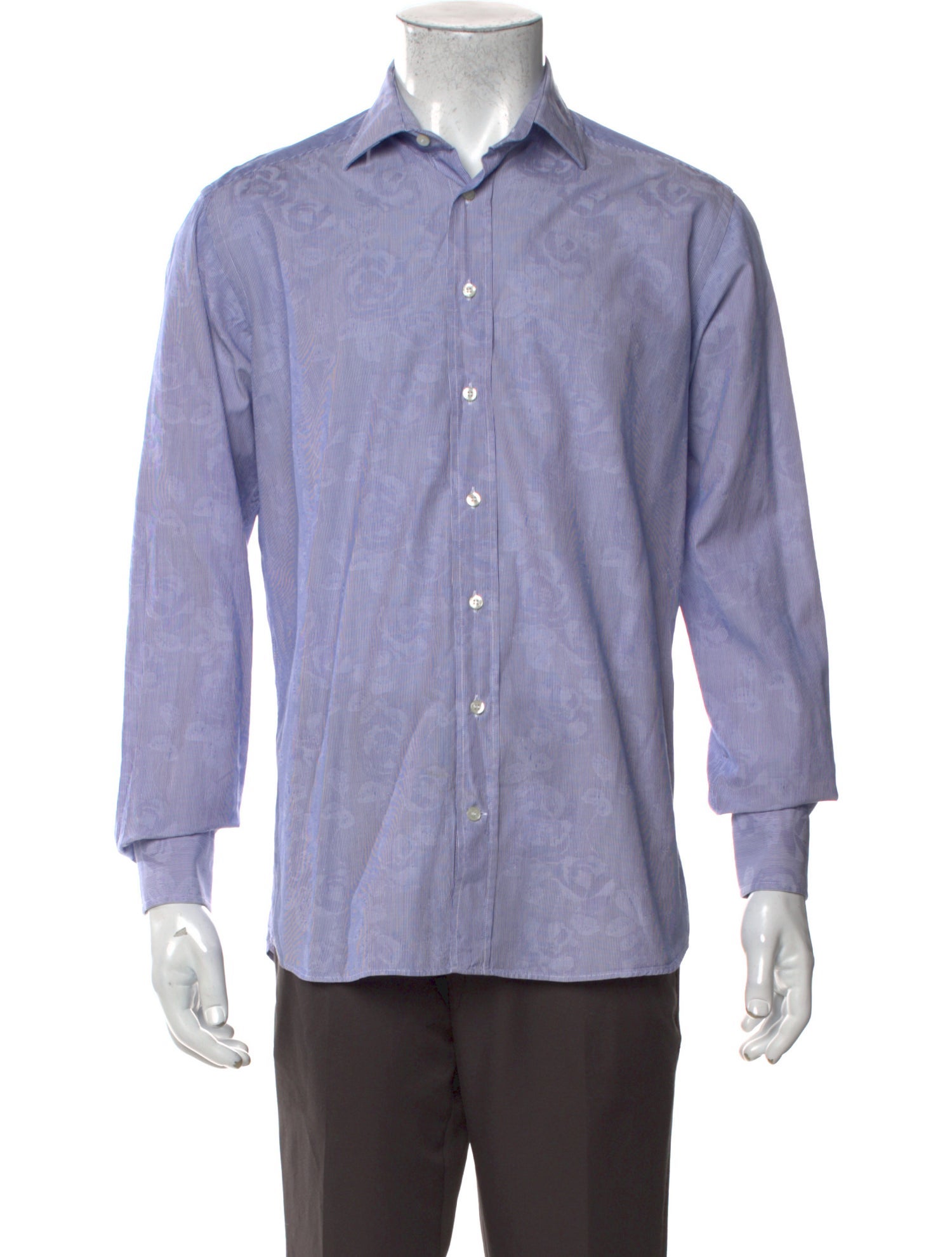 Etro Striped Long Sleeve Shirt