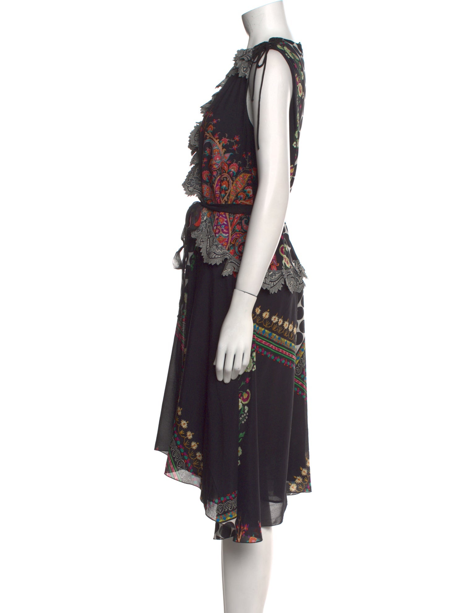 Etro Silk Midi Length Dress