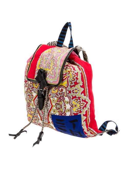 Etro Canvas Backpack