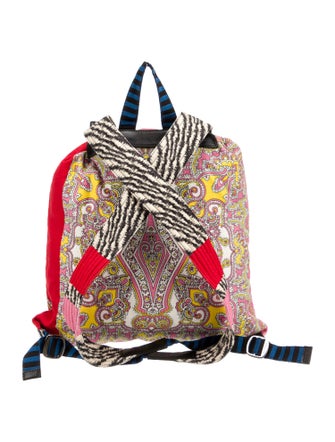 Etro Canvas Backpack
