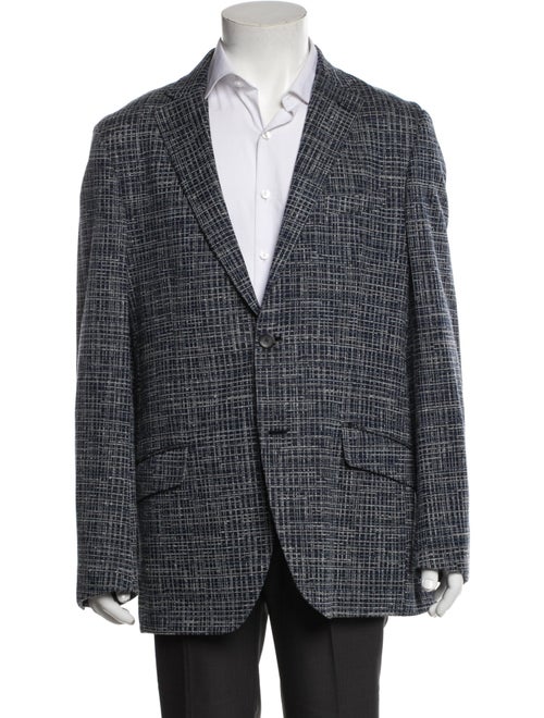 Etro Tweed Pattern Blazer