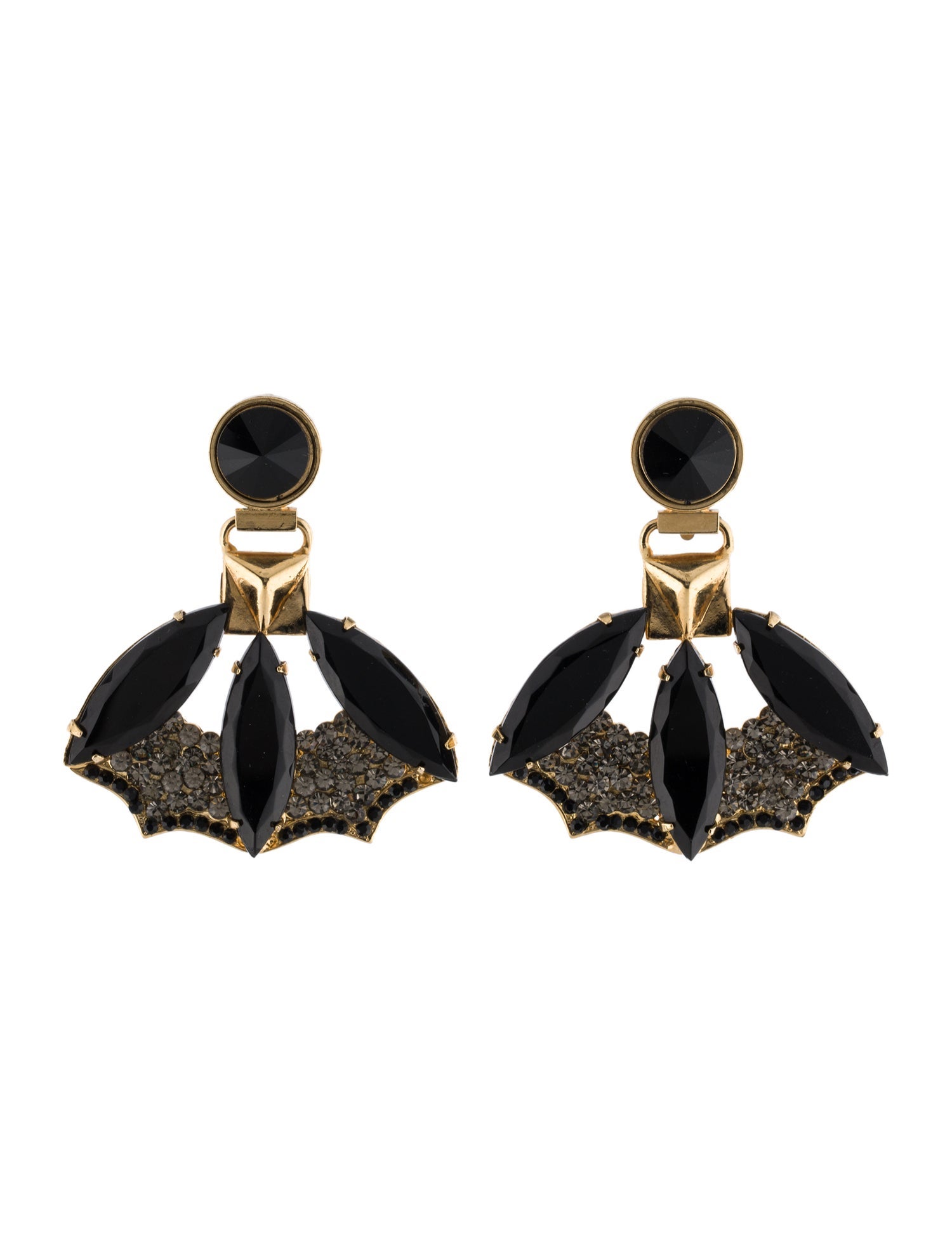 Etro Crystal Drop Earrings