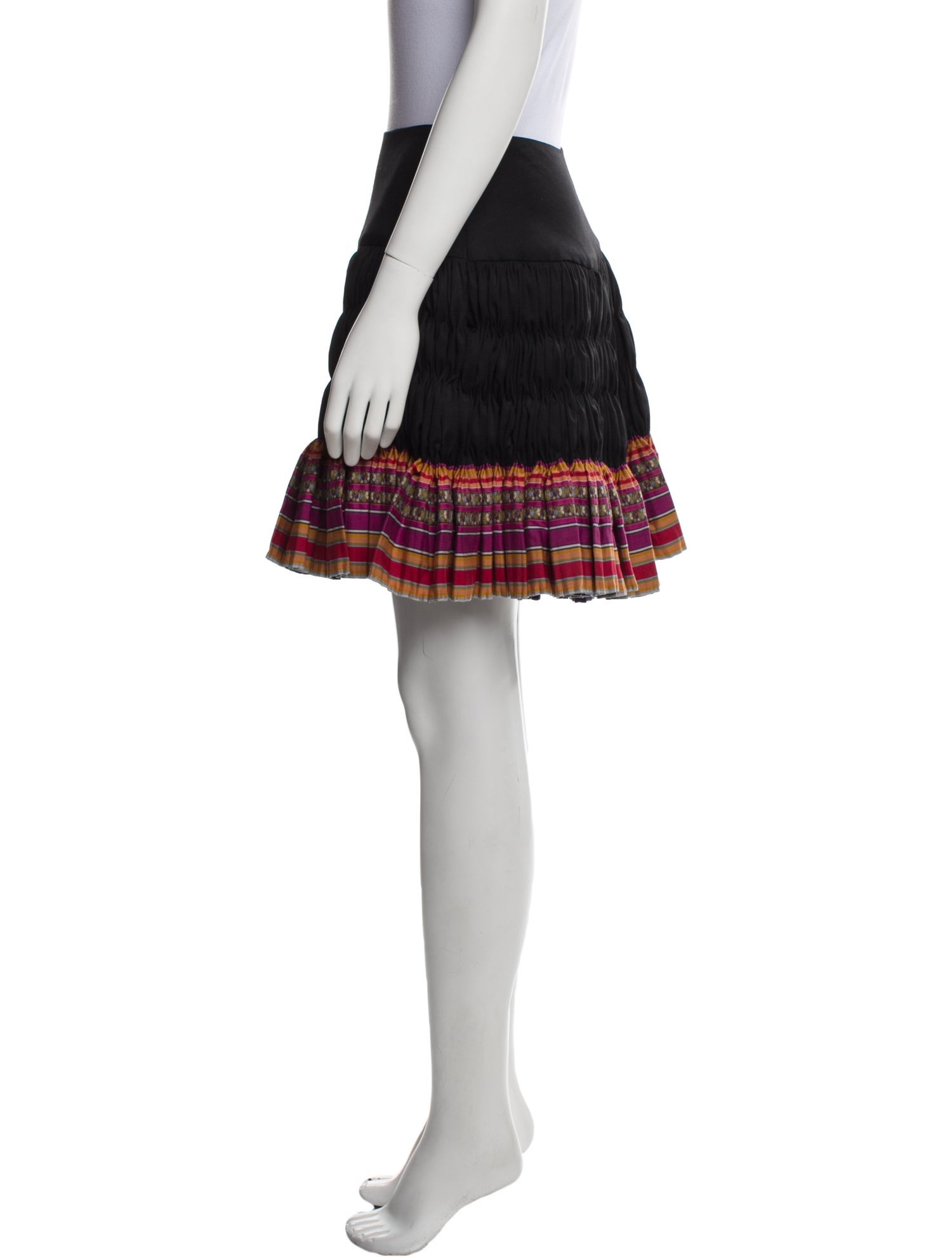 Etro Wool Mini Skirt