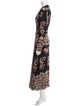 Etro Floral Print Long Dress