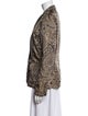 Etro Nylon Paisley Print Blazer