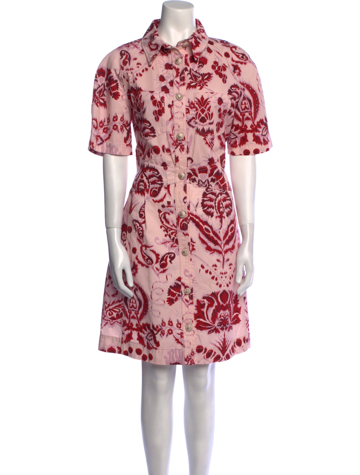 Etro Printed Knee-Length Dress