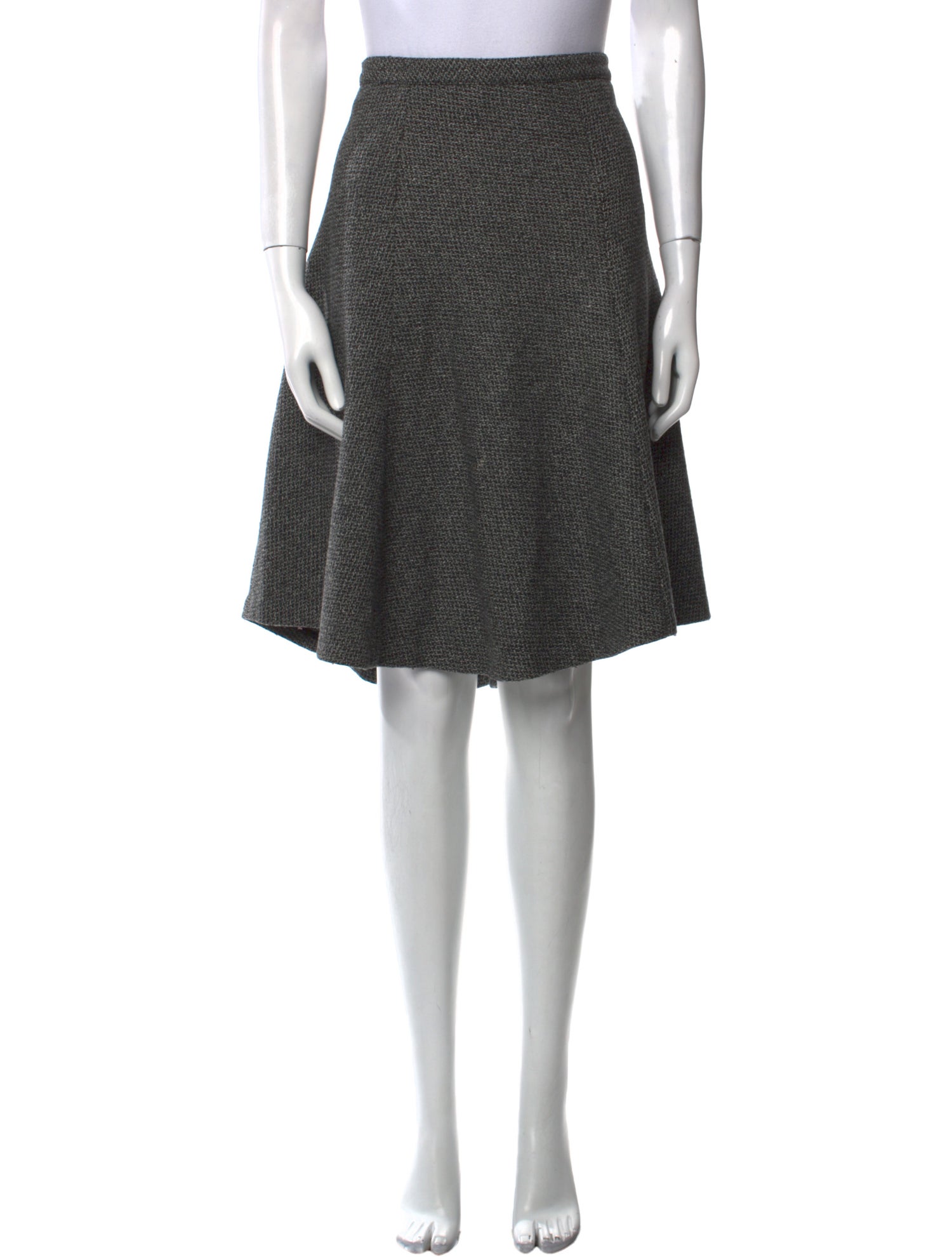 Etro Ruffle Embellishment Knee-Length Skirt