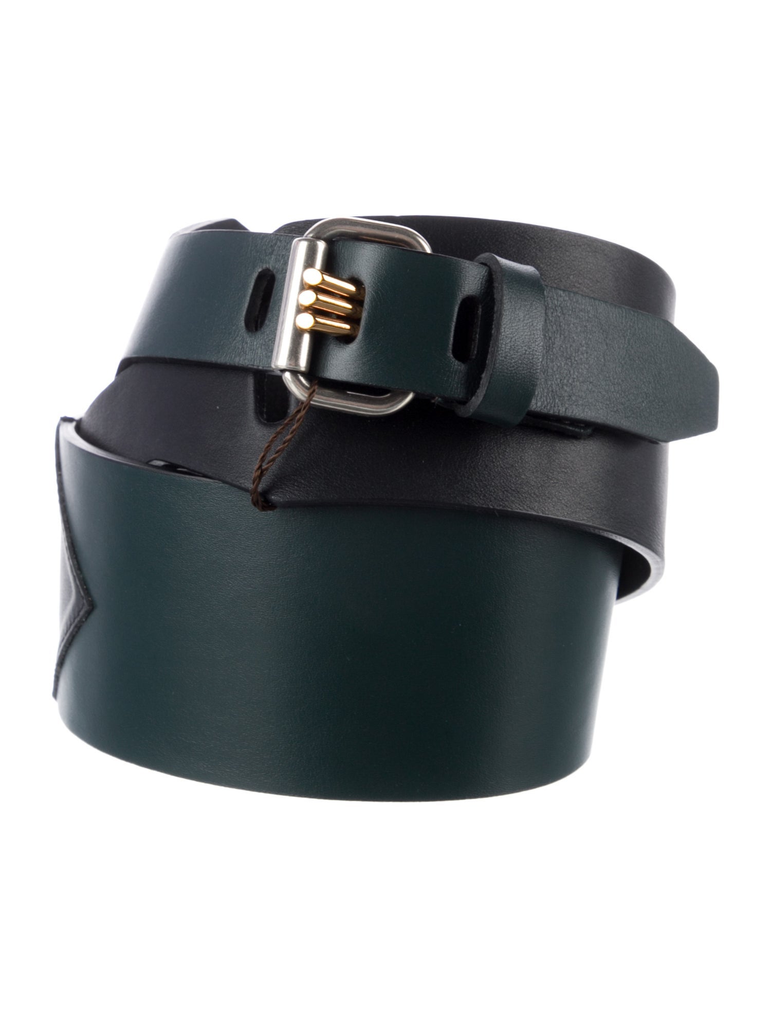 Etro Wide Leather Waist Belt