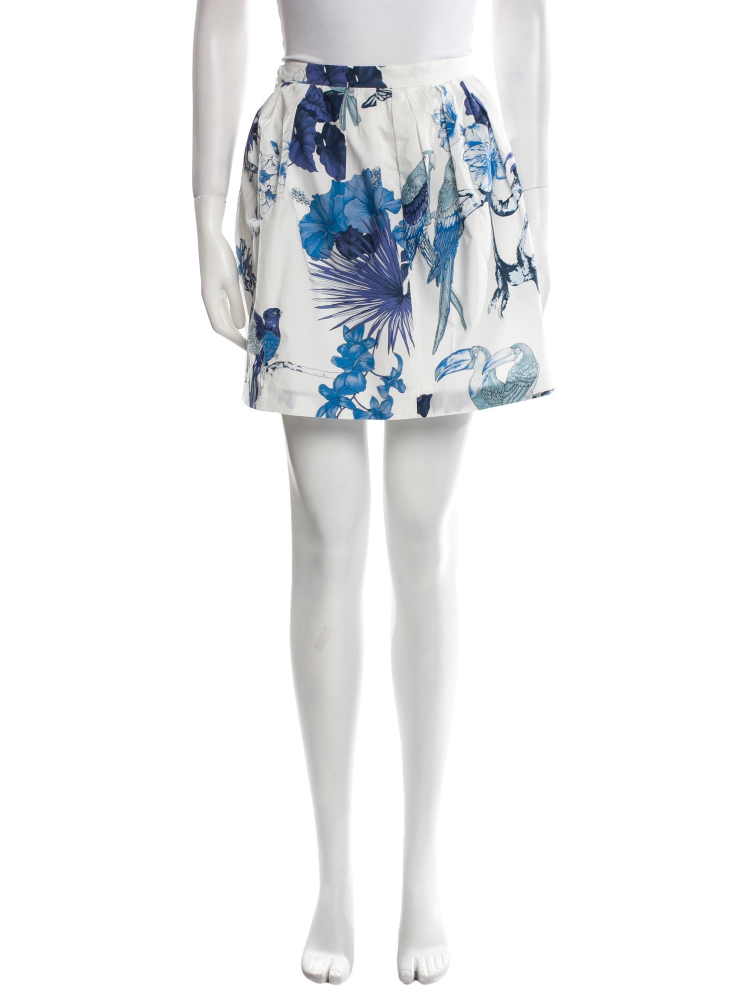 Etro Floral Print Mini Skirt
