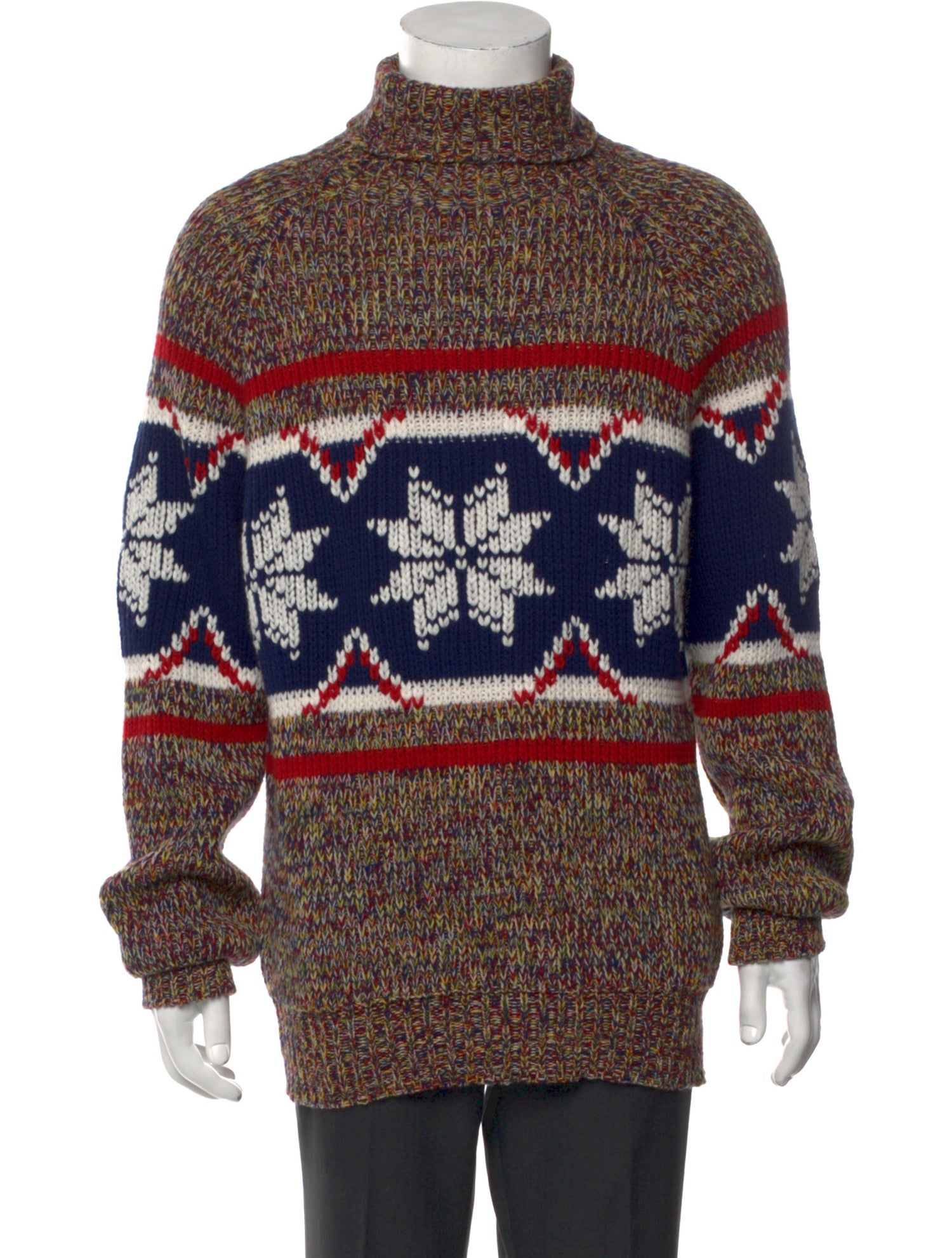 Etro Virgin Wool Printed Pullover