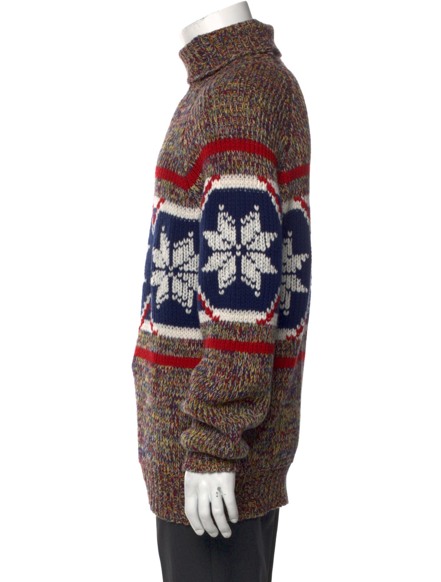 Etro Virgin Wool Printed Pullover
