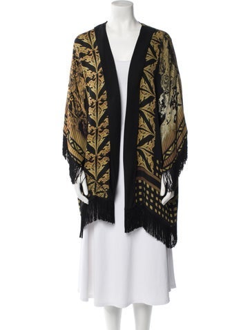 Etro Knitwear Silk Printed Sweater L