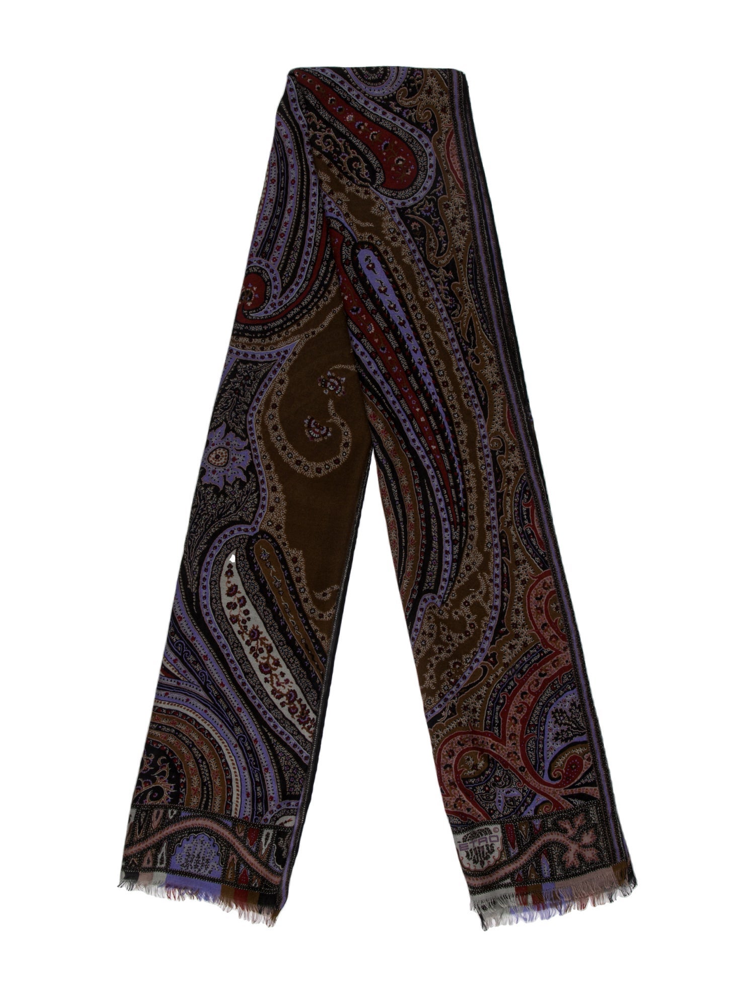 Etro Paisley Print Scarf