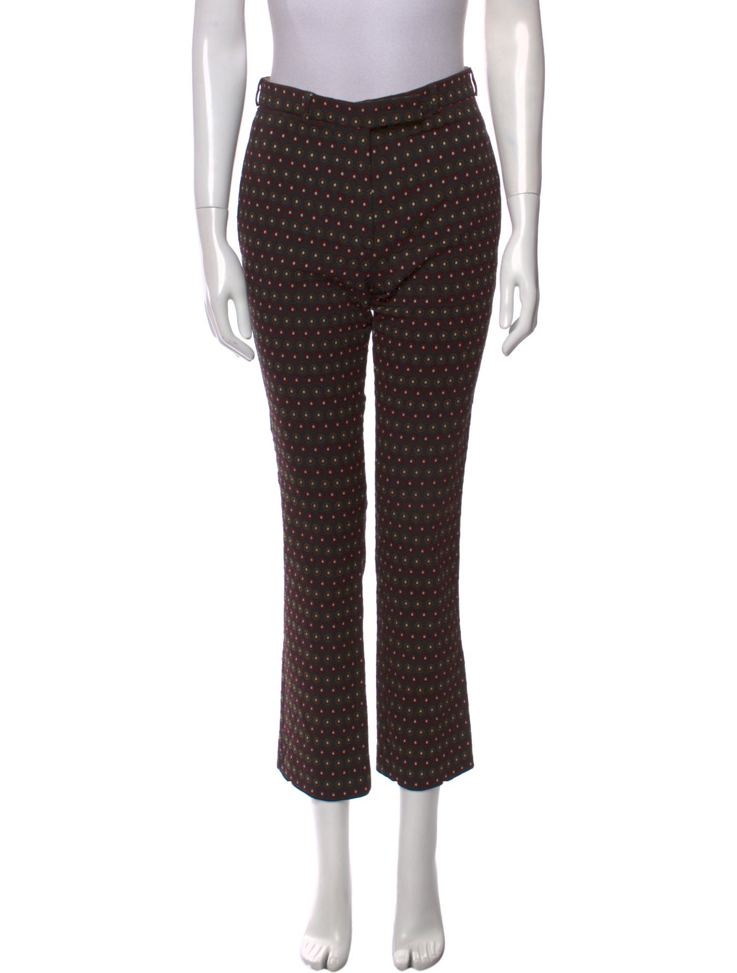 Etro Printed Straight Leg Pants