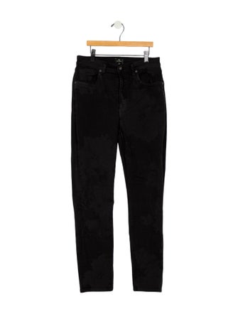 Etro High-Rise Straight Leg Jeans