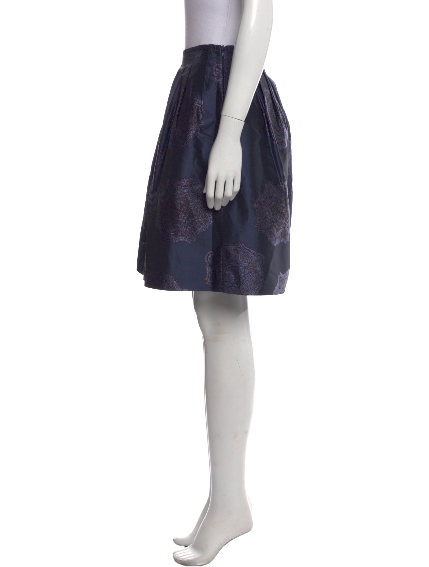 Etro Silk Knee-Length Skirt