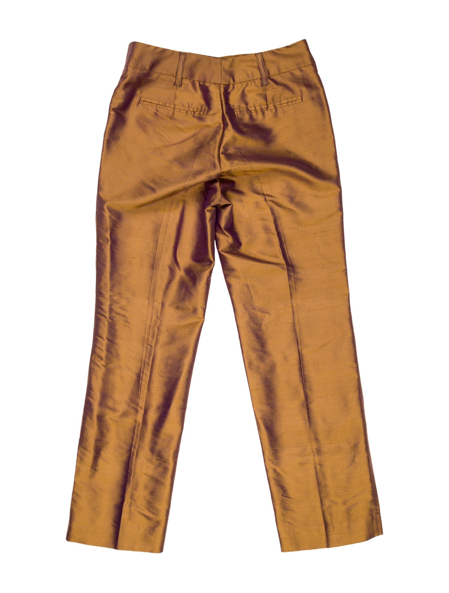 Etro Silk Straight Leg Pants