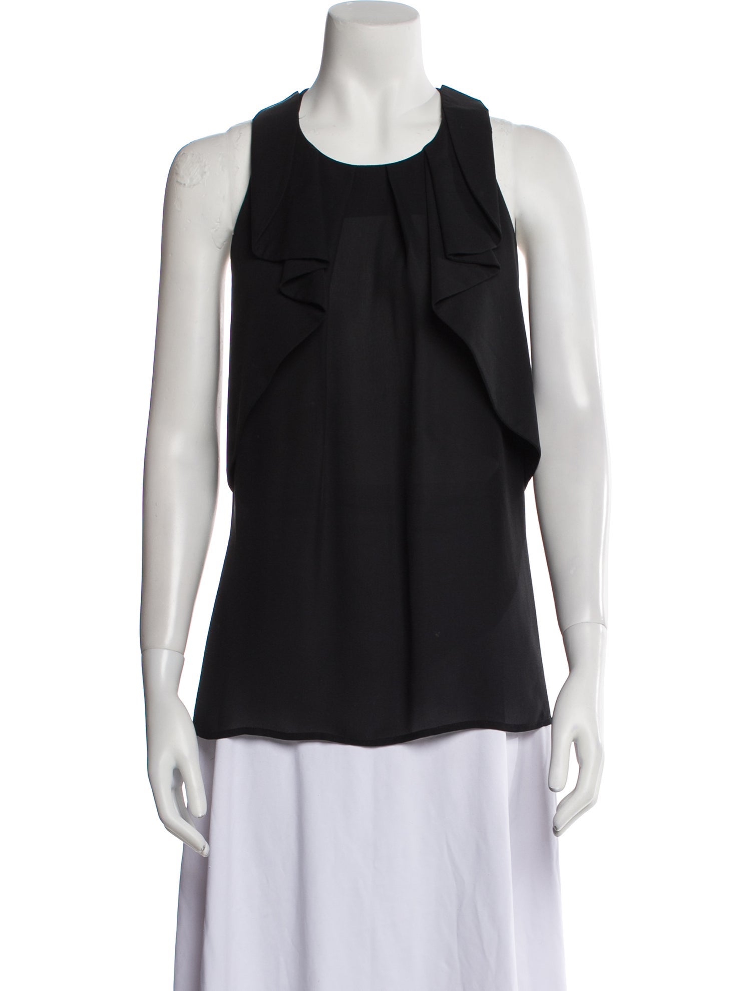 Etro Silk Crew Neck Blouse