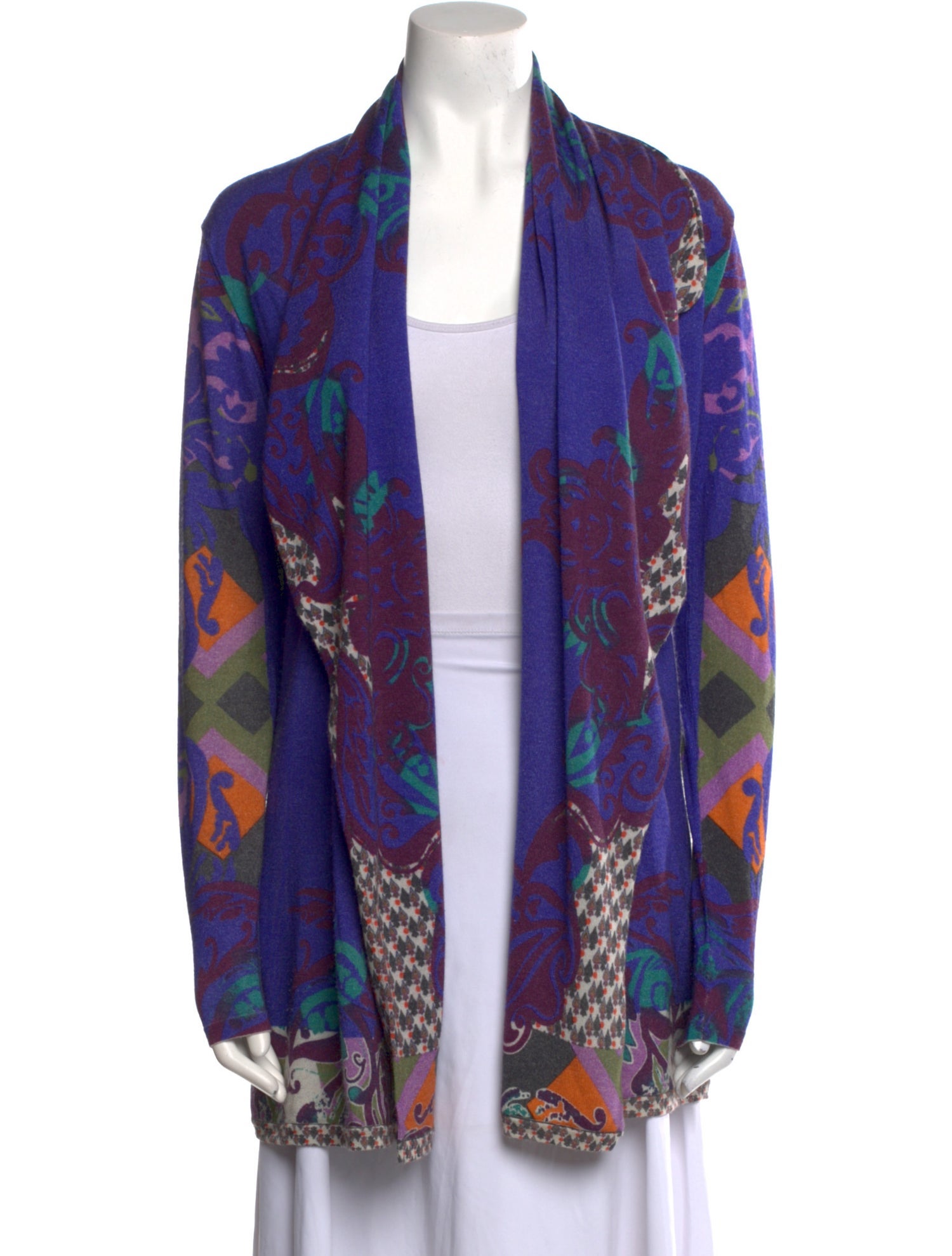 Etro Silk Floral Print Sweater