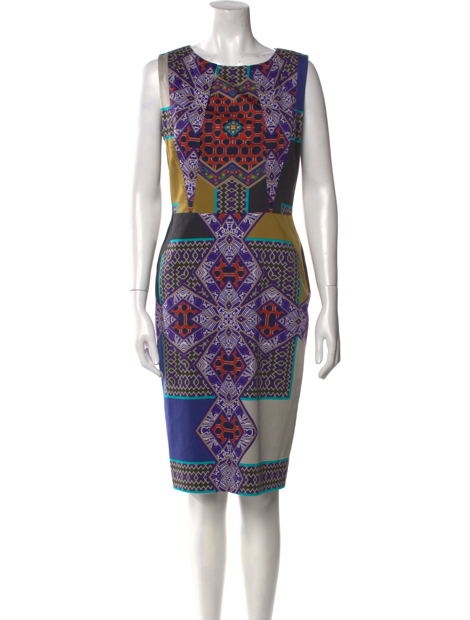 Etro Printed Knee-Length Dress