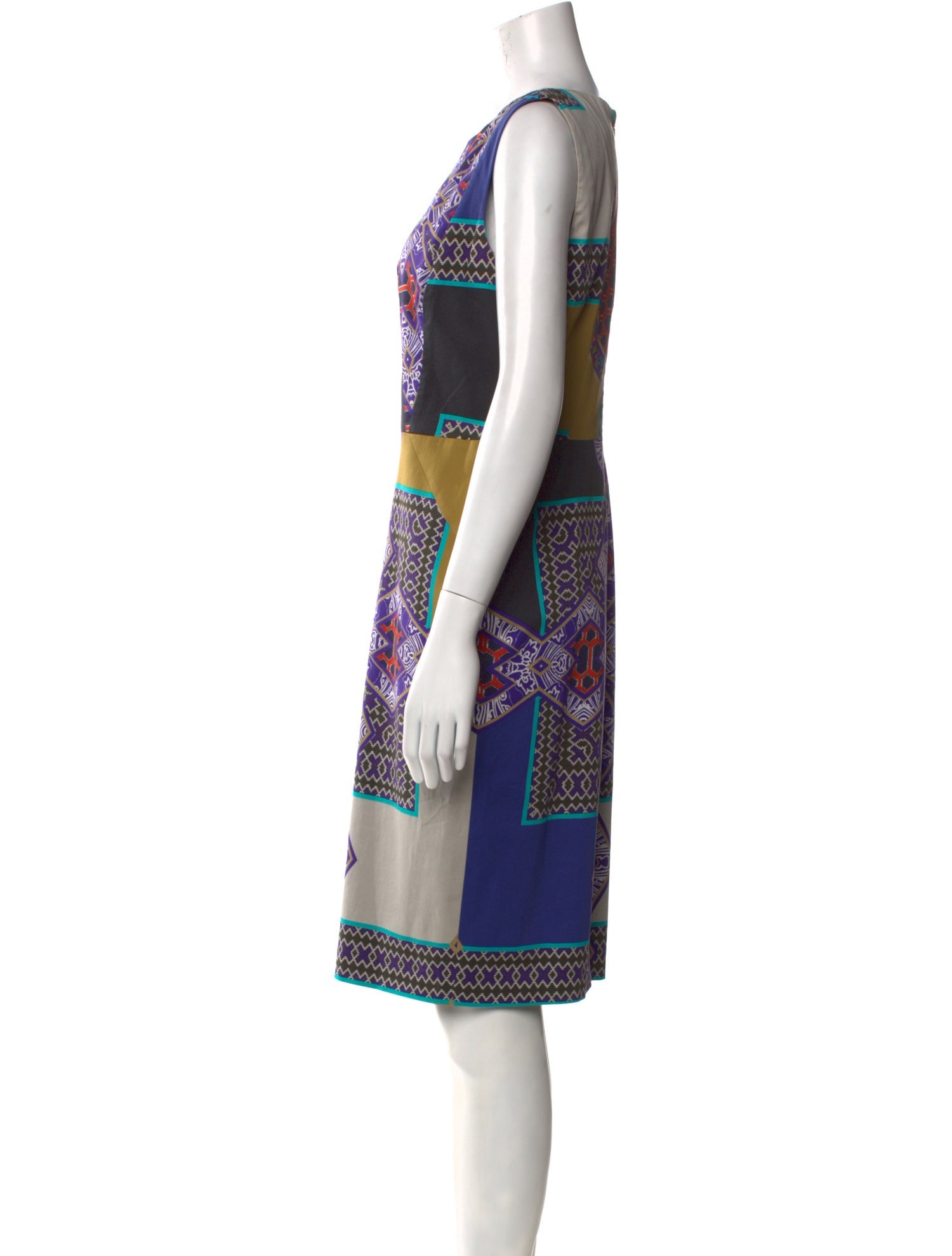 Etro Printed Knee-Length Dress