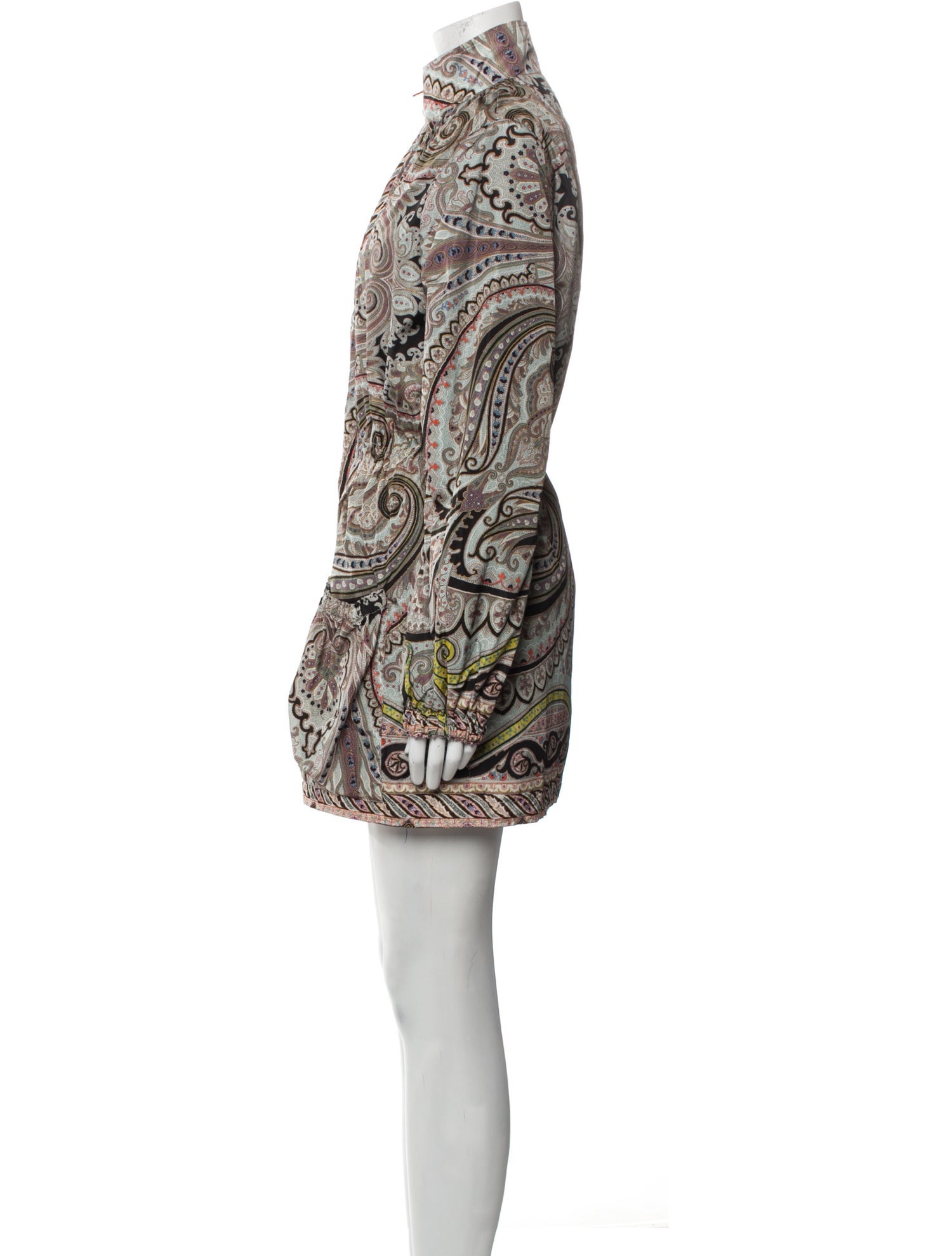 Etro Paisley Print Coat