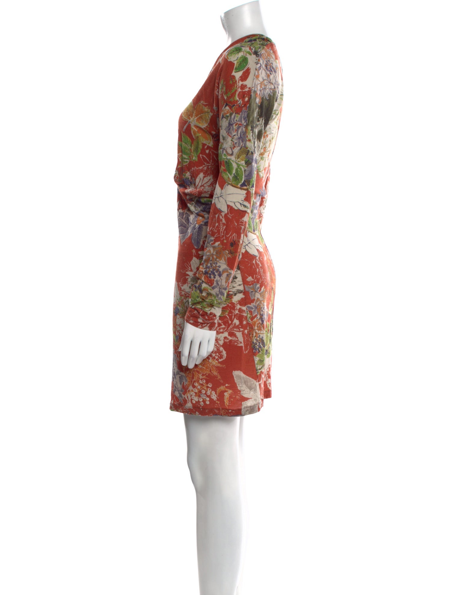 Etro Wool Mini Dress - Red Dresses, Clothing - ETR227614