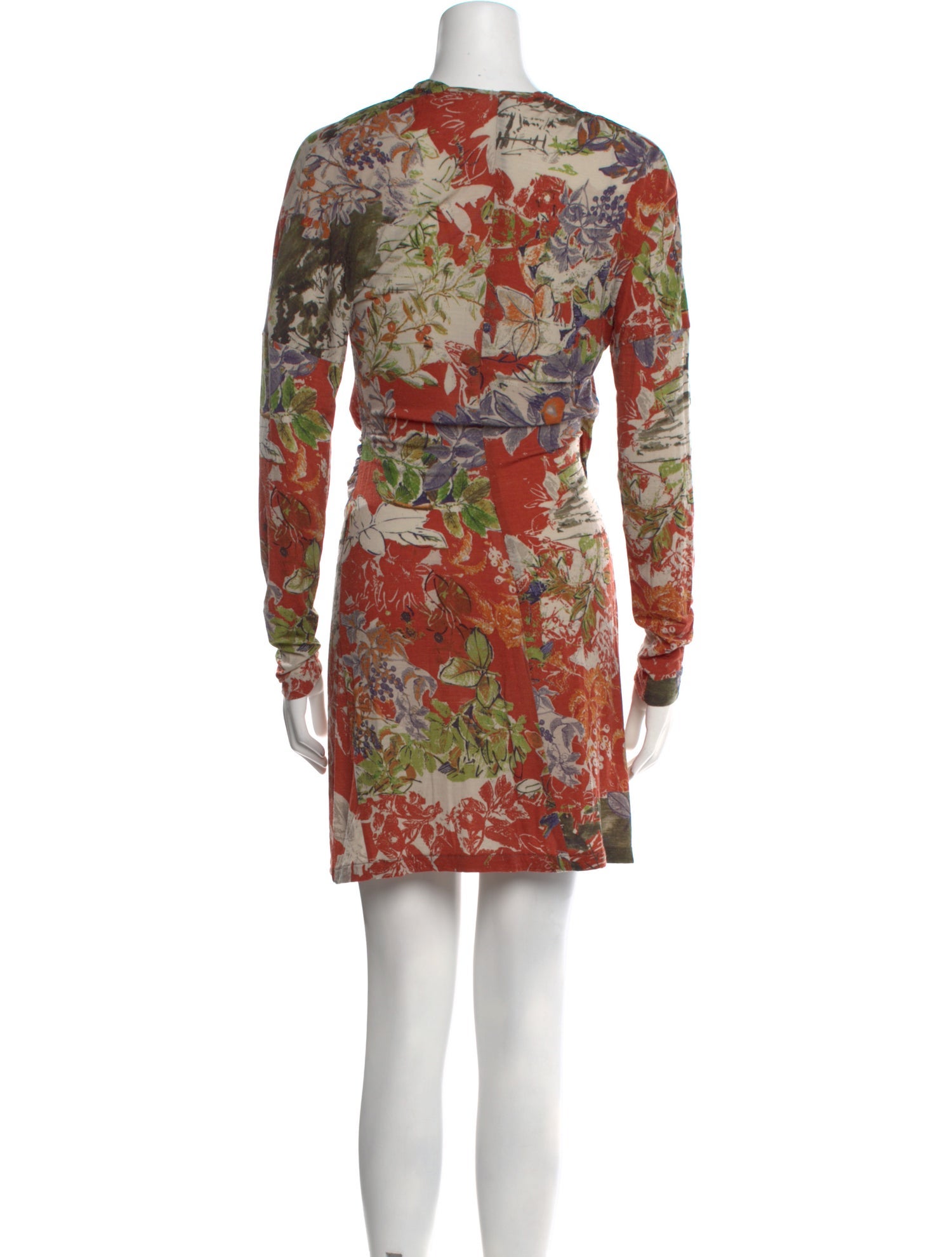 Etro Wool Mini Dress - Red Dresses, Clothing - ETR227614