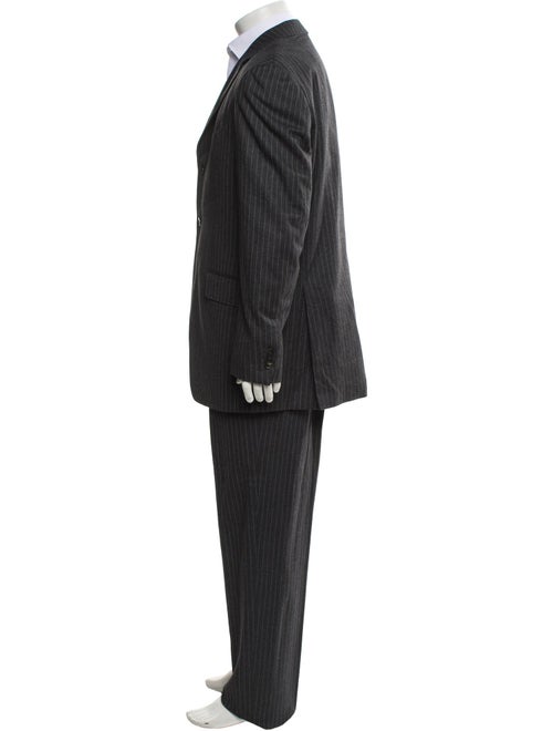 Etro Wool Striped Two-Piece Suit