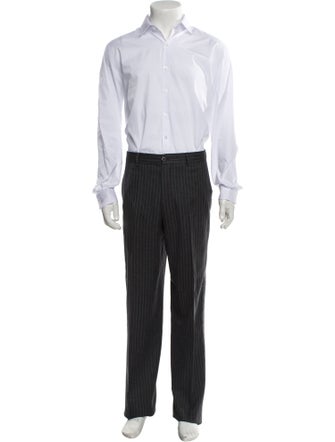 Etro Wool Striped Two-Piece Suit