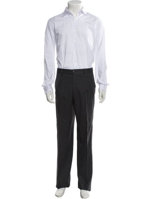 Etro Wool Striped Two-Piece Suit