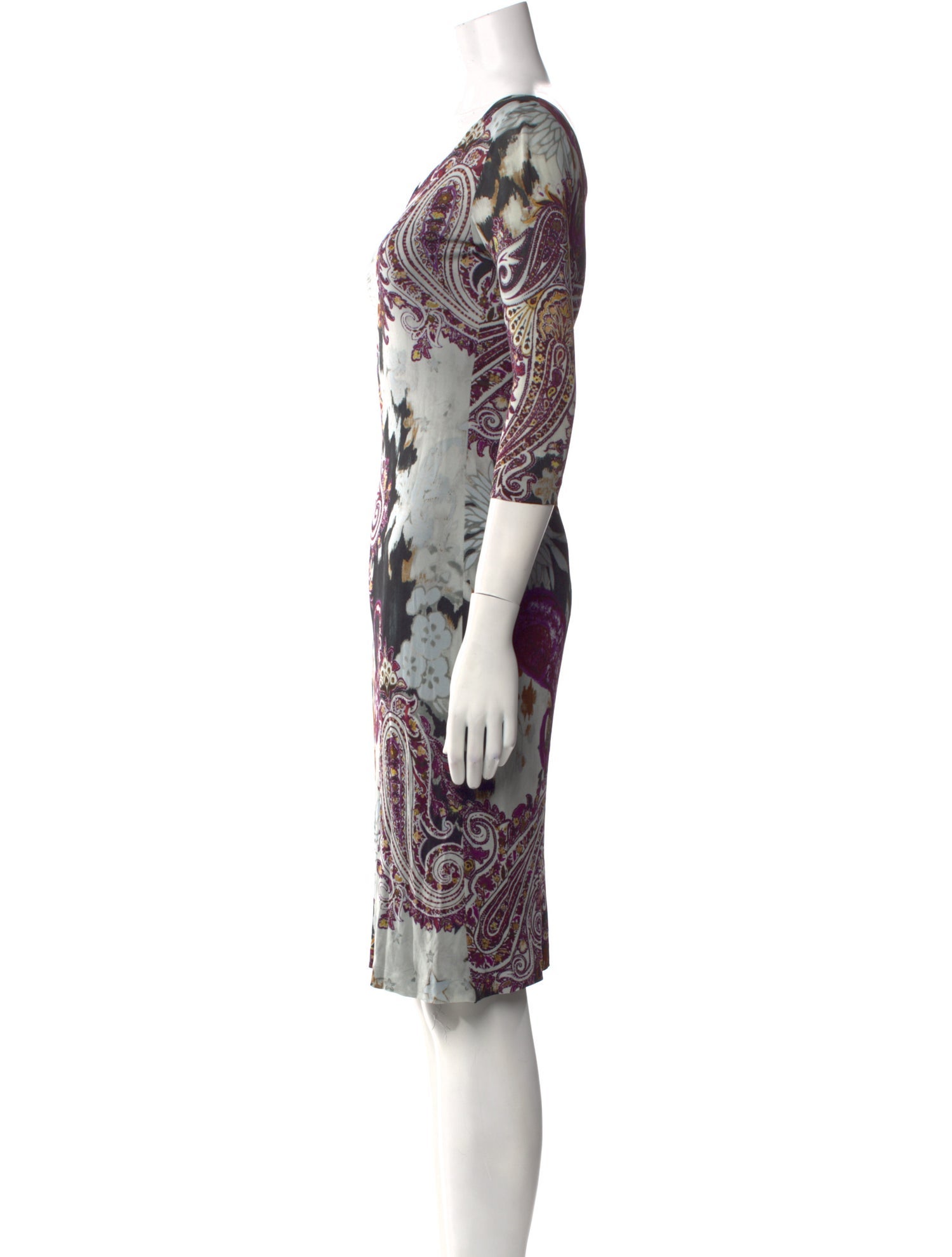 Etro Printed Knee-Length Dress