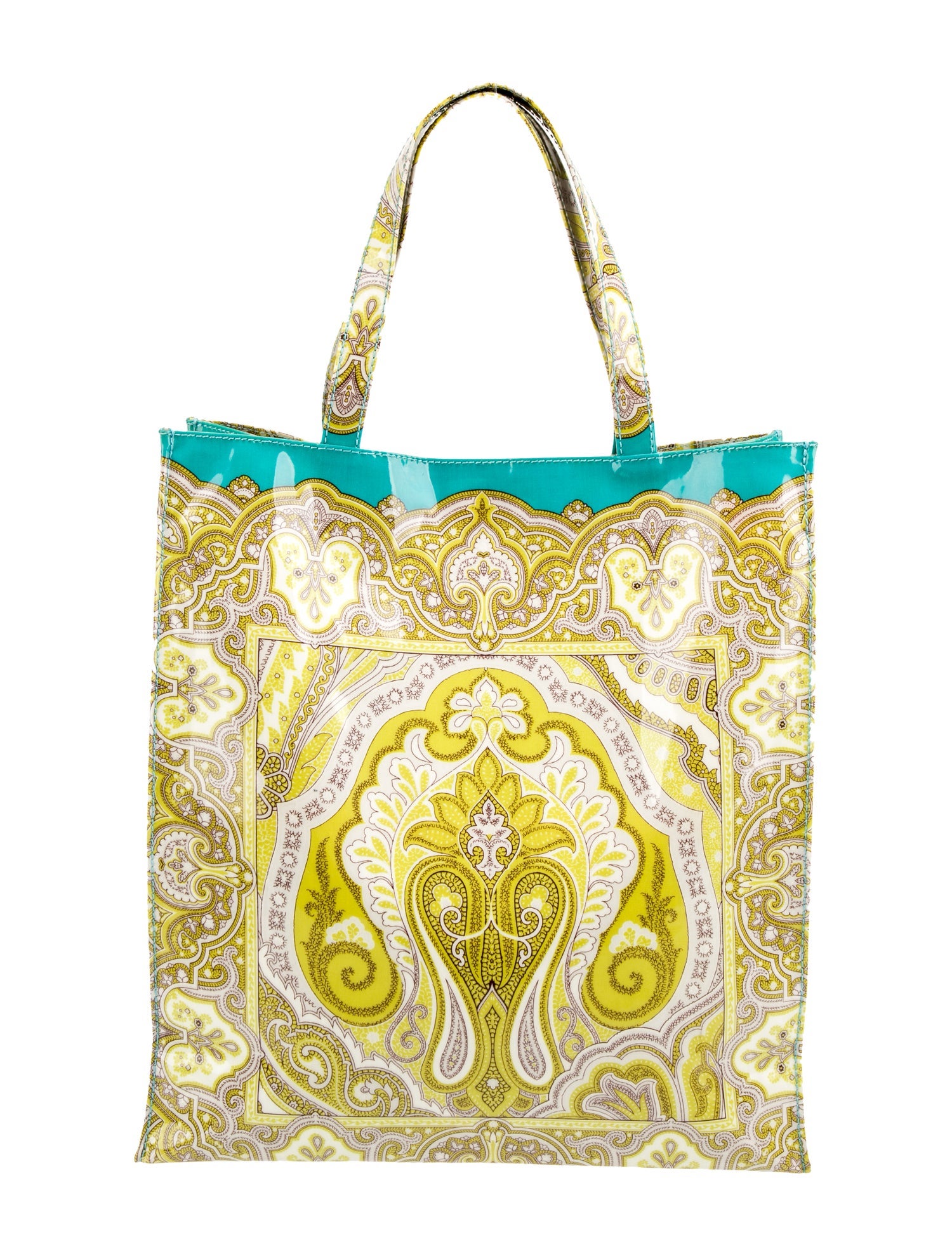 Etro PVC Top Handle Bag