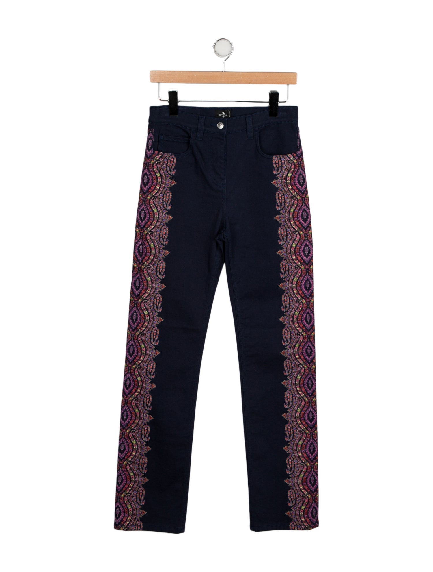 Etro Mid-Rise Straight Leg Jeans w/ Tags