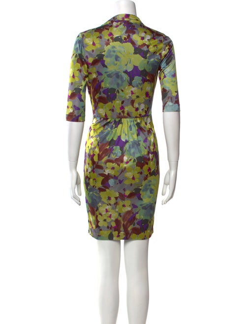 Etro Floral Print V-Neck Tunic