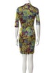 Etro Floral Print V-Neck Tunic