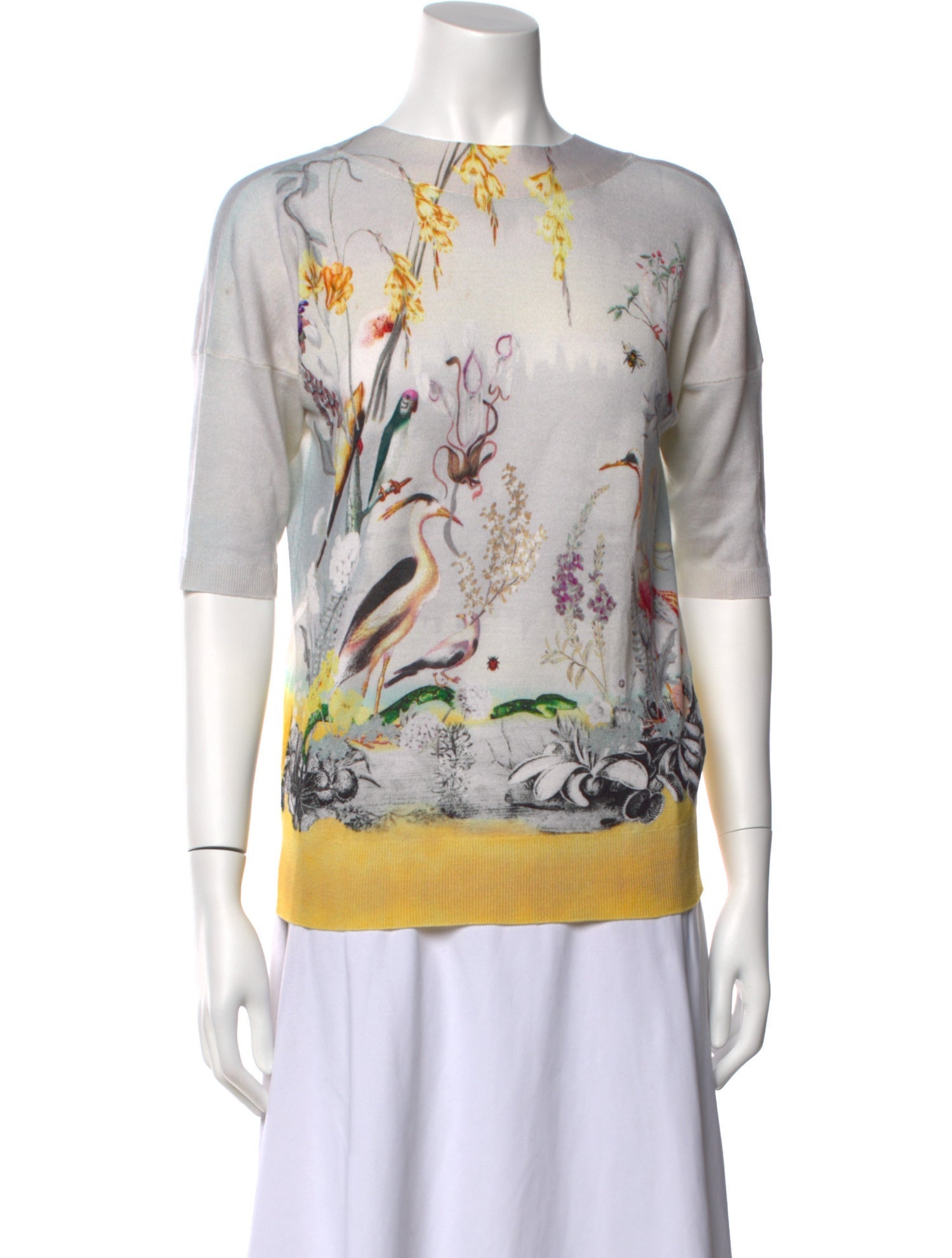 Etro Wool Printed Top
