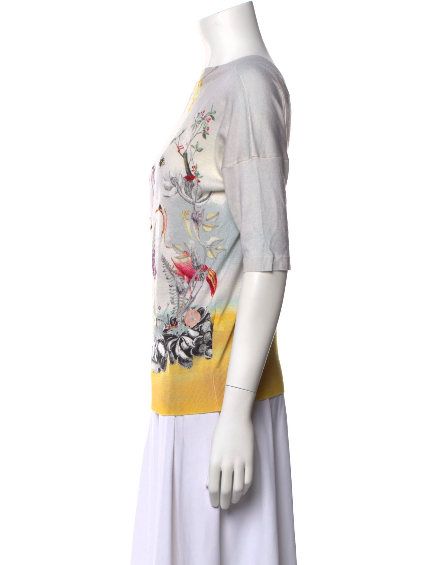 Etro Wool Printed Top