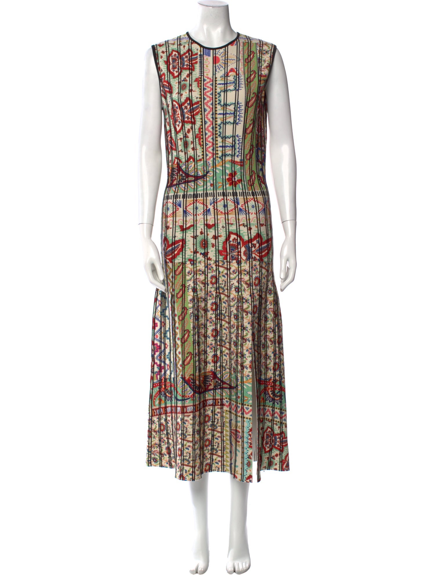 Etro Printed Long Dress