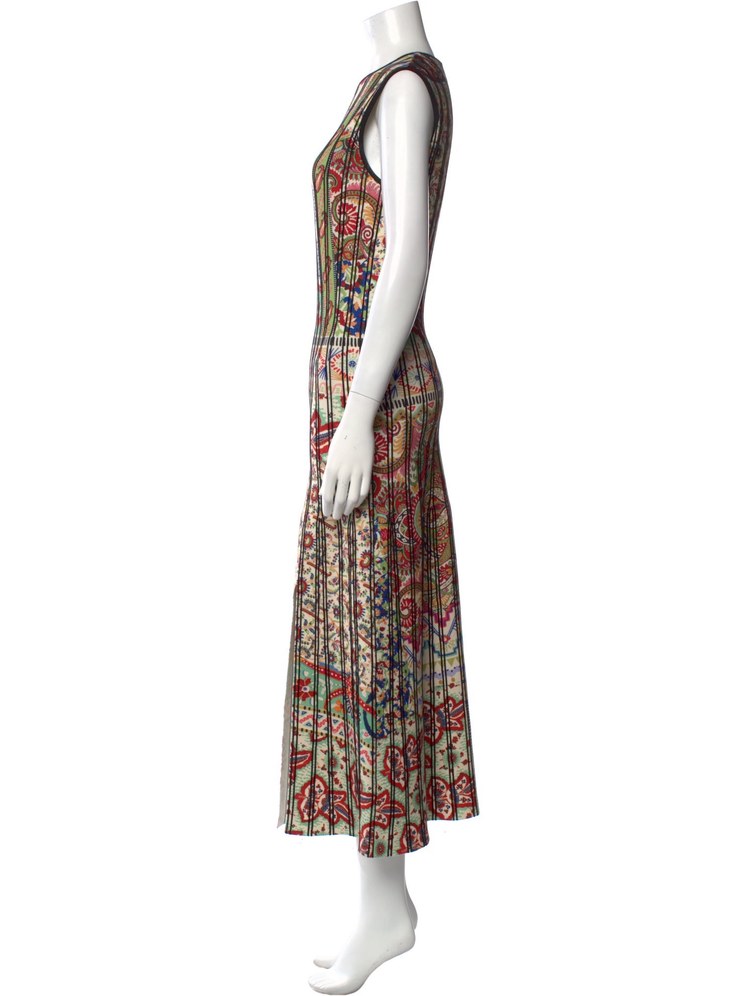 Etro Printed Long Dress