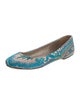 Etro Canvas Printed Ballet Flats