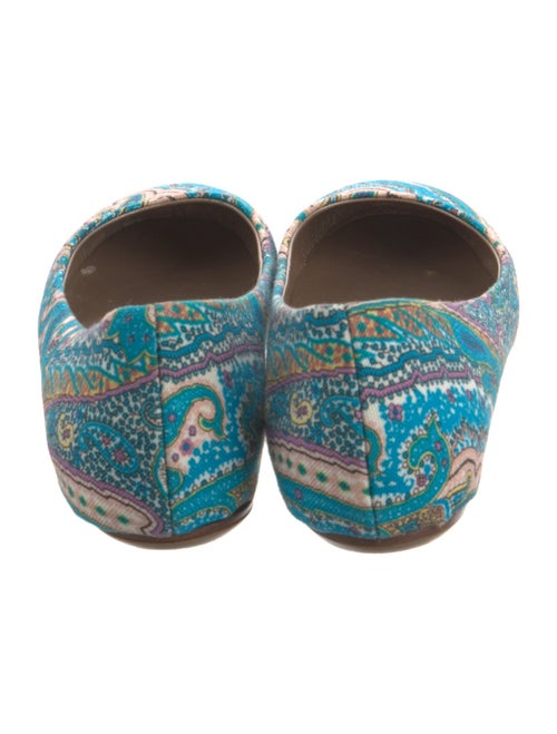 Etro Canvas Printed Ballet Flats