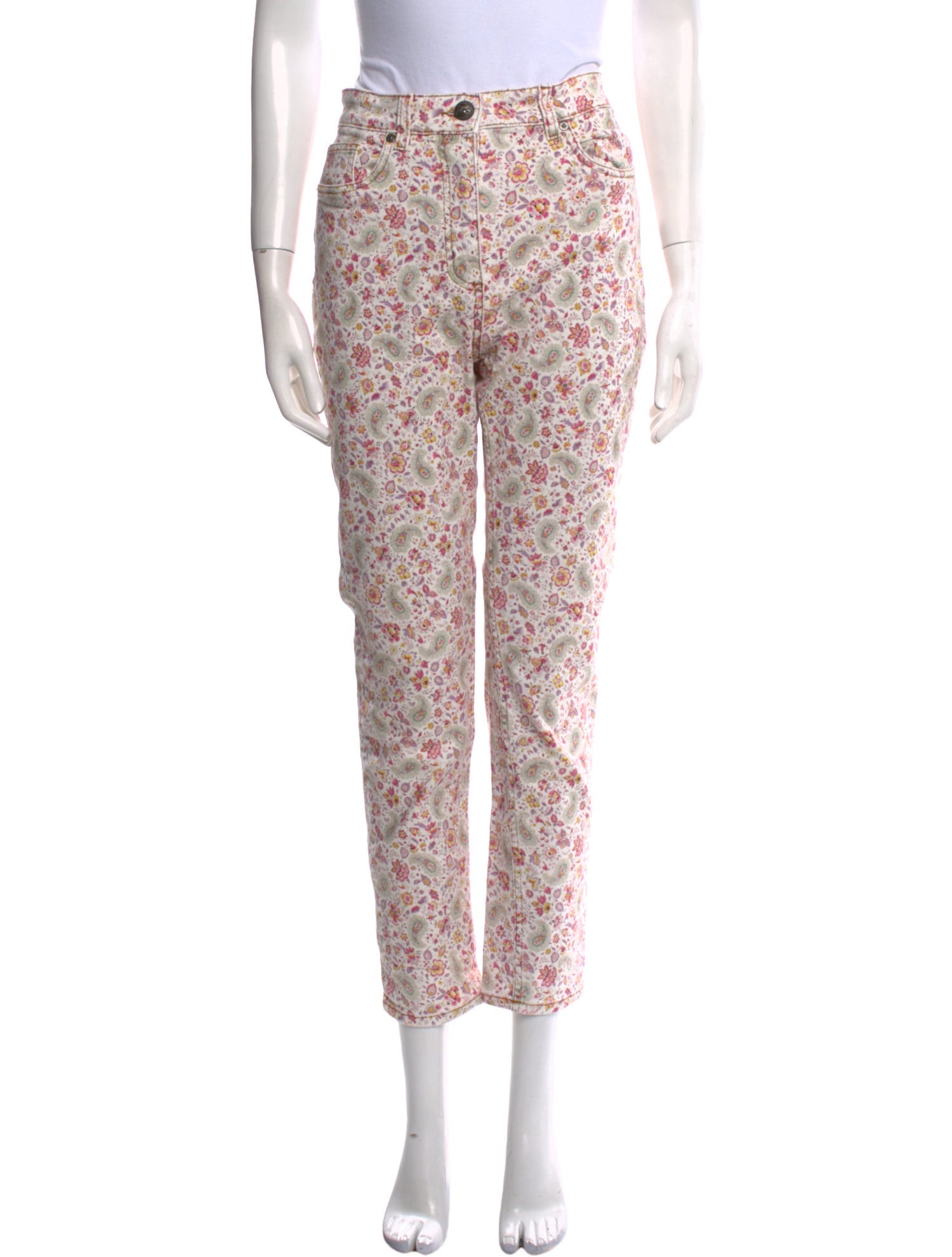 Etro High-Rise Skinny Leg Jeans