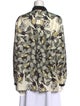 Etro Silk Printed Button-Up Top
