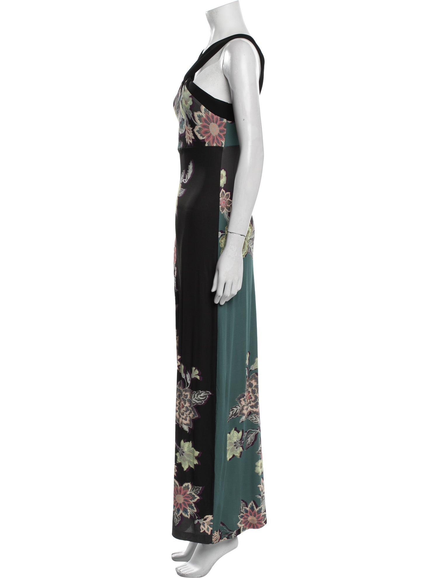 Etro Floral Print Long Dress