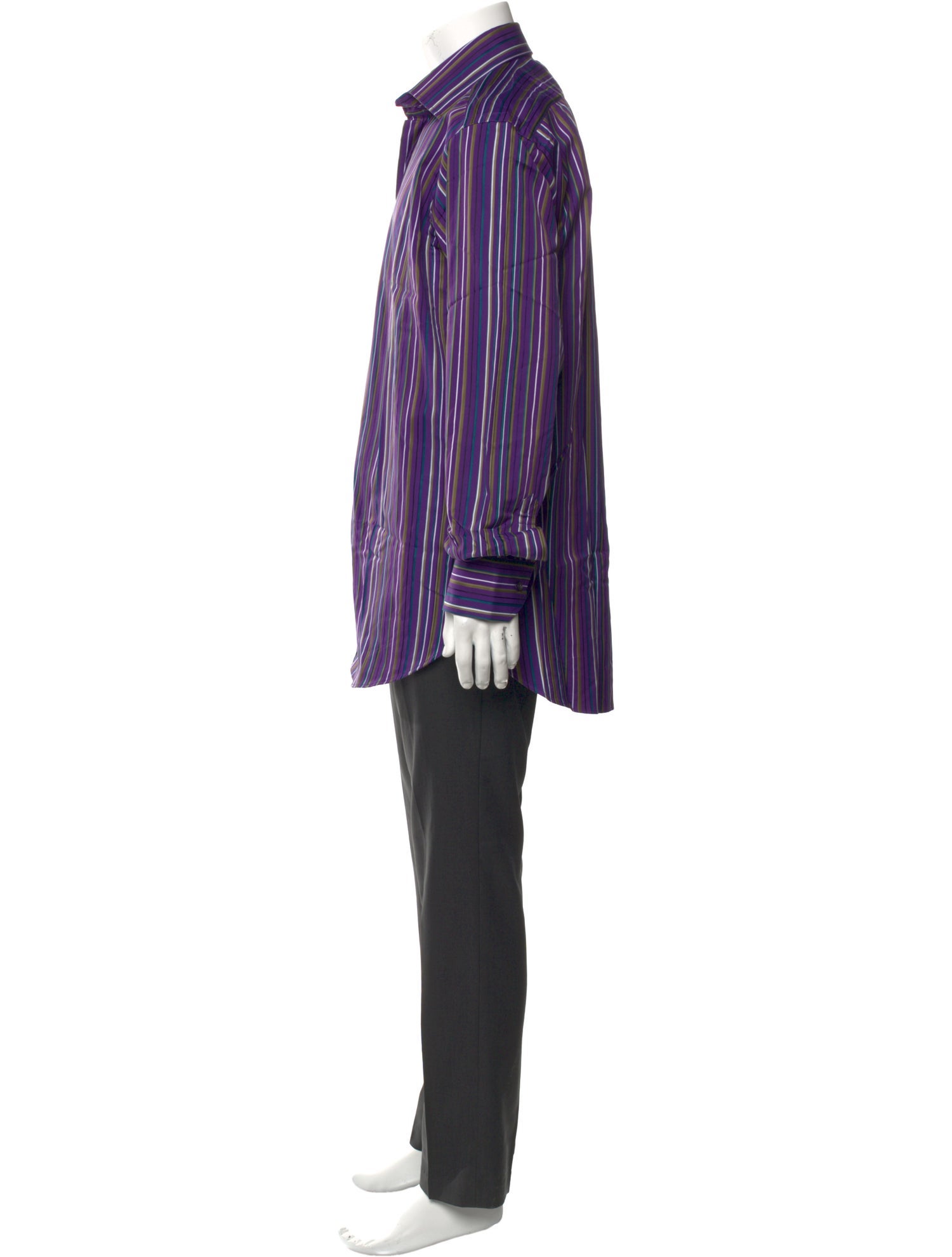 Etro Striped Long Sleeve Shirt