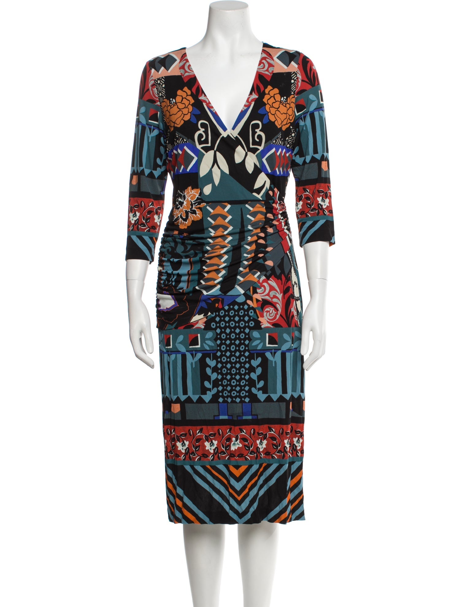 Etro Printed Midi Length Dress