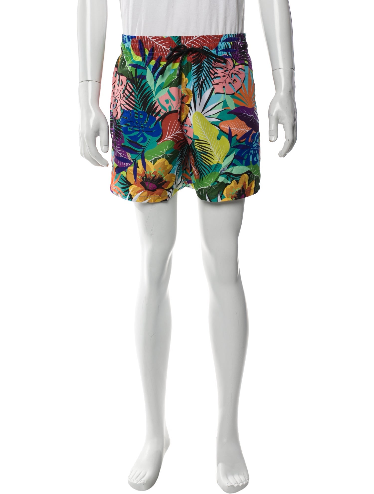 Etro Floral Print Swim Trunks
